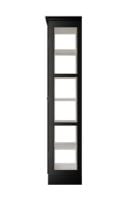 Bild von Lindebjerg Design Classic V2 Vitrine 150x210 cm - Schwarz