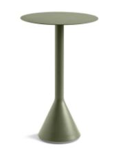 Bild von HAY Palissade Cone Tisch hoch Ø: 60 cm – Olive