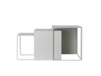 Bild von Ferm Living Cluster Tische 3er-Set – Hellgrau