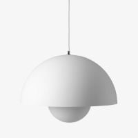 Bild von &Tradition Großer Blumentopf VP2 Pendelleuchte Ø: 50 cm - Mattweiß
