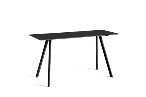 Bild von HAY CPH30 Tisch 200 x 80 cm – Schwarz lackierte massive Eiche/Schwarz lackiertes Eichenfurnier