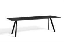 Bild von HAY CPH30 Tisch 250 x 90 cm – Schwarz lackierte massive Eiche/Schwarz lackiertes Eichenfurnier