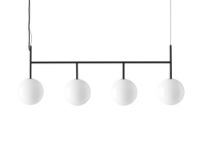 Bild von Audo Copenhagen TR Bulb Hängerahmen L: 125 cm – Glänzender Opal/Schwarz