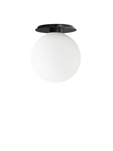 Bild von Audo Copenhagen TR Bulb Loft/Wandleuchte Ø: 20 cm - Matt Opal/Schwarz