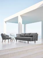 Bild von Cane-line Outdoor Moments Loungesessel – Grau