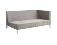 Bild von Cane-line Outdoor Connect 2 Pers. Sofa Venstre - Taupe