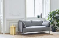 Bild von HAY Silhouette 2-Personen-Sofa Mono L: 171 cm – Olavi von Hay 03 / Schwarz pulverbeschichteter Stahl