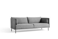 Bild von HAY Silhouette 3-Personen-Sofa Mono L: 212 cm – Olavi 03 / Schwarz