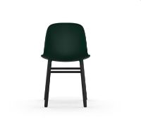 Bild von Normann Copenhagen Form Stuhl SH: 44cm - Grün/Schwarz