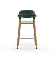 Bild von Normann Copenhagen Form Barhocker SH: 65cm - Grün/Eiche