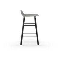 Bild von Normann Copenhagen Form Barhocker SH: 65cm - Grau/Schwarz