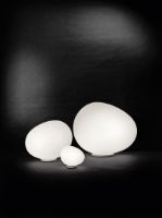 Bild von Foscarini Gregg Outdoor-Stehleuchte, groß, H: 40 cm – Weiß