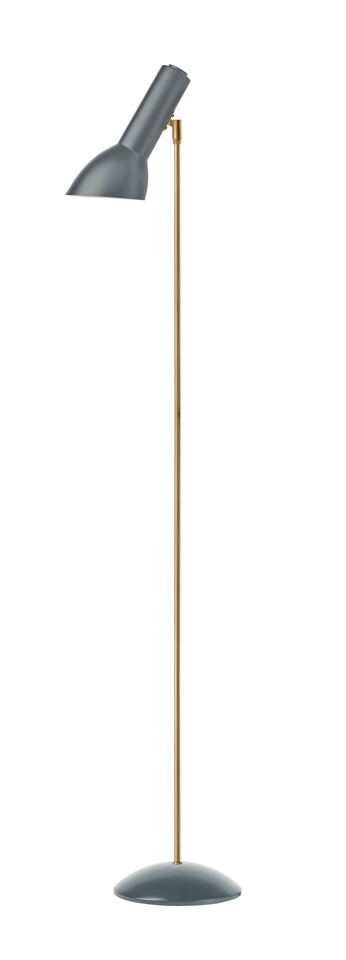 Bild von CPH Lighting Oblique Stehleuchte H: 132 cm – Messing/Flintgrau