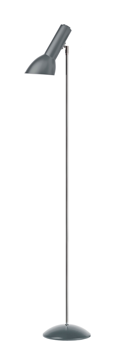 Bild von CPH Lighting Oblique Stehleuchte H: 132 cm – Chrom/Flintgrau