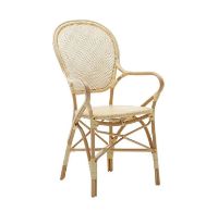 Bild von Sika-Design Rossini Stuhl mit Armlehnen SH: 45 cm - Natur
