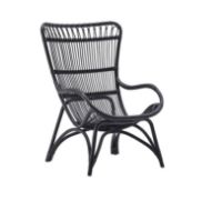 Bild von Sika-Design Monet Sessel SH: 40 cm - Schwarz