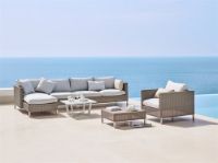 Bild von Cane-line Outdoor Connect Lounge Stühl – Taupe