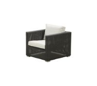 Bild von Cane-line Outdoor Chester Lounge Stühl – Graphit