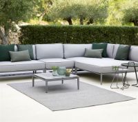 Bild von Cane-line Outdoor Conic Couchtisch 75x75 cm - Hellgrau