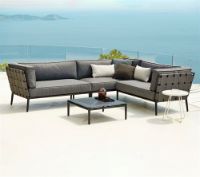 Bild von Cane-line Outdoor Conic Couchtisch 75x75 cm - Lavagrau