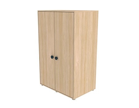 Bild von Flexa Popsicle Niedriger Kleiderschrank H: 138,2 cm – Dunkelblau