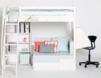 Bild von Flexa Ray Schreibtischstuhl SH: 46-63 cm - Blau/Schwarz