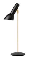 Bild von CPH Lighting Oblique Tischlampe H: 58 cm – Messing/Schwarz