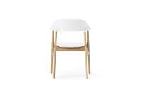 Bild von Normann Copenhagen Herit Sessel SH: 45 cm – Gestell Eiche/Weiß