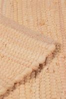 Bild von Teppich aus massiver Baumwolle, 60 x 90 cm – Soft Peach OUTLET