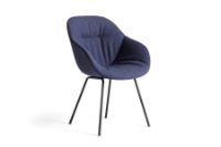 Bild von HAY AAC127 Soft About a Chair Esszimmerstuhl Polstret SH: 47,5 cm – Schwarz pulverbeschichteter Stahl/Olavi von HAY 07