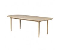 Bild von FDB Furniture Bjørk Unit10 Esstisch C63E 100 x 180 cm – Eiche