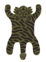 Bild von Ferm Living Safari getufteter Teppich 160 x 118 cm – Tiger