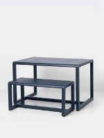 Bild von Ferm Living Little Architect Bench 30x62 cm - Dunkelblau