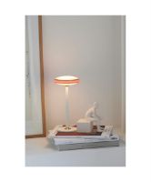 Bild von Shade ØS1 Tischleuchte - exkl. Schirmknoten H:27 cm – Messing/Weiß OUTLET