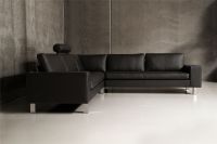 Bild von Mogens Hansen MH 221 Ecksofa 6 Pers. 235x299 cm - Premium-Leder / Schwarz