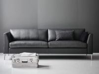 Bild von Mogens Hansen MH 272 2 1/2-Personen-Sofa L: 192 cm – Premium-Leder / Schwarz