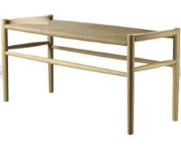 Bild von FDB Furniture Klavierbank Jørgen Bækmark J163 100 cm – Eiche/Weide