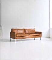 Bild von Mogens Hansen MH 376 2 1/2-Personen-Sofa L: 180 cm – Premium-Leder / Cognac
