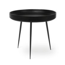 Bild von Mater Bowl Table Large Ø: 52 cm - Sort