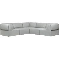 Bild von GUBI Wonder 6-Sitzer-Ecksofa – Stoff Kvadrat Remix