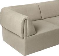 Bild von GUBI Wonder Sofa 3-Personen mit Chaiselongue - Stoff Bel-Lino