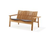 Bild von Cane-line Outdoor-Sitzkissen für Amaze Loungesessel und Sofa – Grau