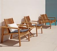 Bild von Cane-line Outdoor-Sitzkissen für Amaze Loungesessel und Sofa – Grau