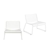 Bild von HAY Hee Lounge Chair 2 Stk. SH: 37 cm - Weiß