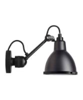 Bild von DCW Editions Lampe Gras N304 Wandleuchte Classic Outdoor Seaside Ø: 14cm - Schwarz/Schwarz