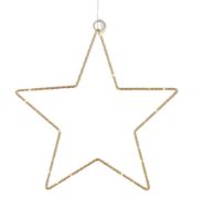 Bild von Sirius Liva Star mit 40 LED-Licht Ø: 30 cm – Gold