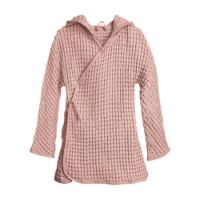 Bild von The Organic Company Big Waffle Junior Bademantel 6-8 Jahre – Pale Rose OUTLET