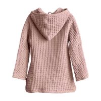 Bild von The Organic Company Big Waffle Junior Bademantel 6-8 Jahre – Pale Rose OUTLET