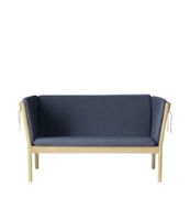 Bild von FDB Furniture J148 2-Personen-Sofa Erik Ole Jørgensen L:150 cm – Eiche/Dunkelblau