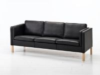 Bild von Mogens Hansen MH 212 2-Personen-Sofa L: 174 cm – Premium-Leder / Schwarz
